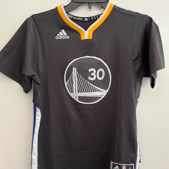 Golden State Warriors- Swingman- Adidas Jersey-#30 Stephen Curry- Youth Size M - Picture 4 of 5